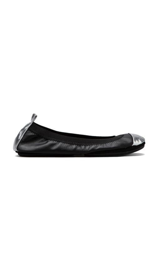 Two Tone Specchio Ballet Flat