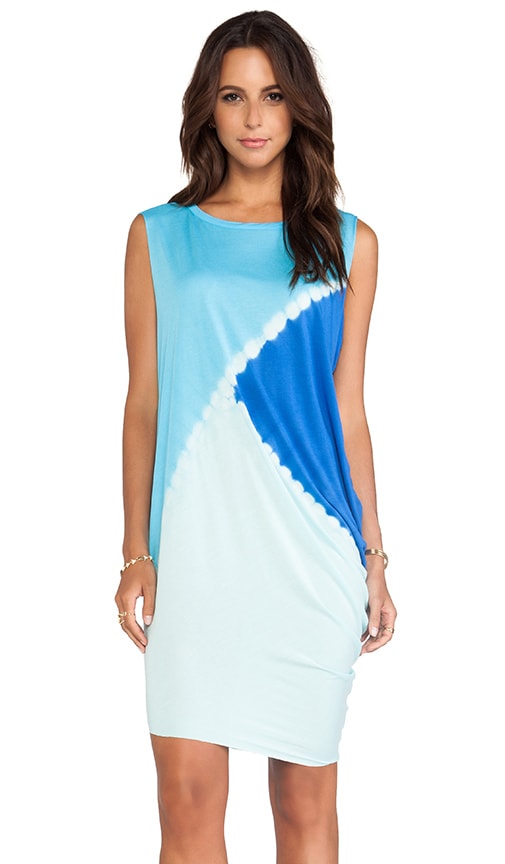 Young, Fabulous & Broke Jana Dress in Royal Tri Block | REVOLVE