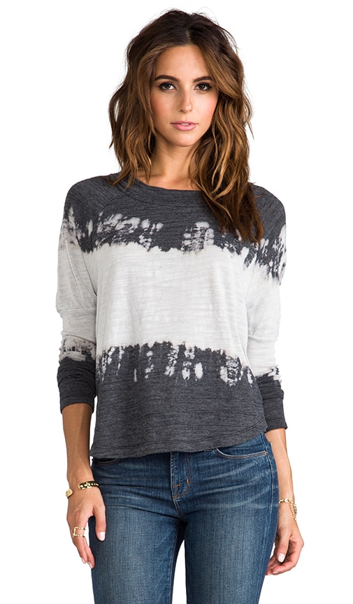 Austin Streaky Double Dip Dye Top