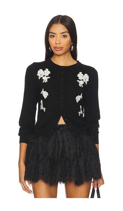 Yuhan Wang Floral Sequin Cardigan