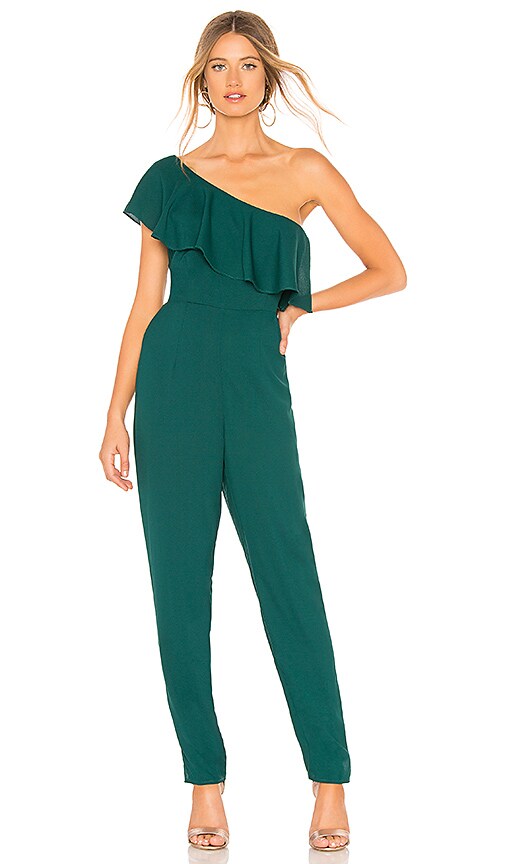 yumi green jumpsuit