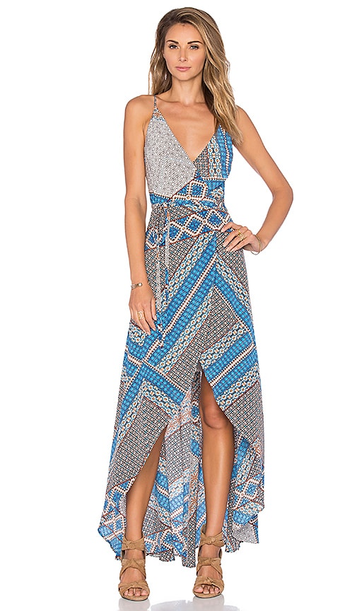 Robe En Soie Yumi Kim « Happy Hour » – Motif Bordure Bohème – Taille M – Neuf Avec étiquettes (valeur 215€)