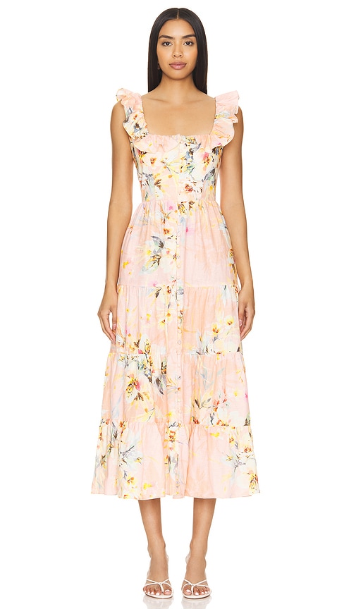 Shop Yumi Kim Madison Dress In Destiny Delight Blush