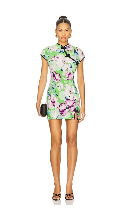 Saigon Dress in Green. - size S (also in L, M, XS)