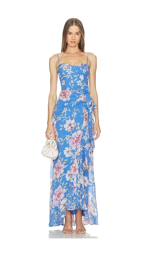 nursing friendly holiday dress 3D Floral Strapless Corset Gown with High Slit & Embellished Tulle Skirt  A1396