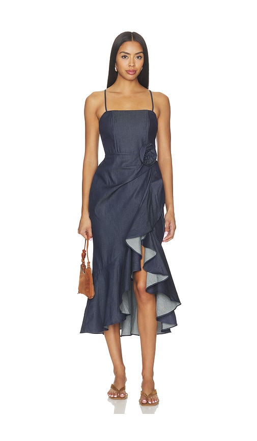 Yumi Kim Shari Dress in Navy. - size L (also in M, S, XS)