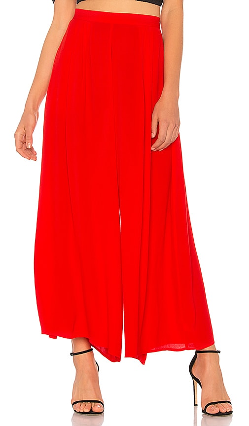 Yumi Kim Resort Culottes in Solid Red | REVOLVE