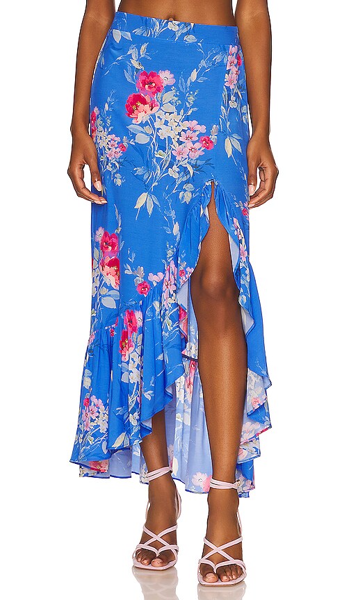 Yumi Kim Kimmie Skirt in It's Magic Blue | REVOLVE