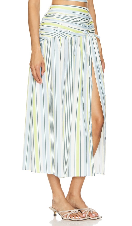 Shop Yumi Kim Molly Skirt In Nantucket Stripe