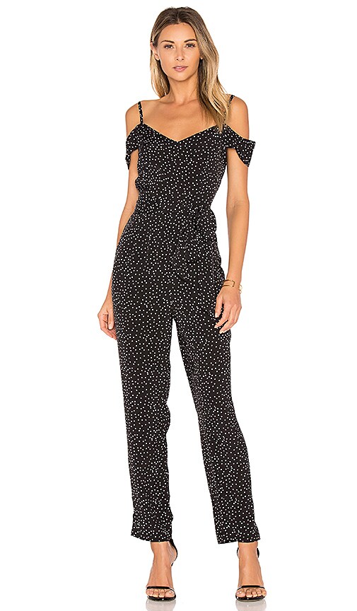 yumi polka dot jumpsuit