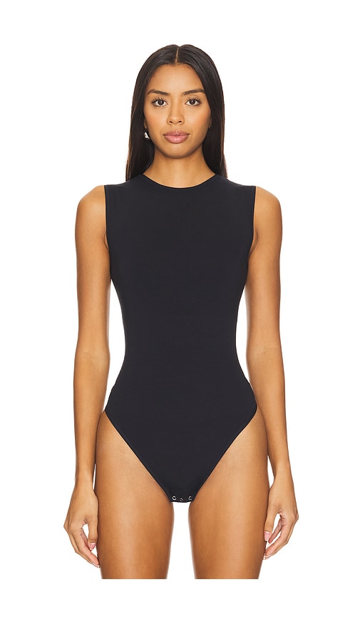 Shop Yummie Isabel Bodysuit In Black