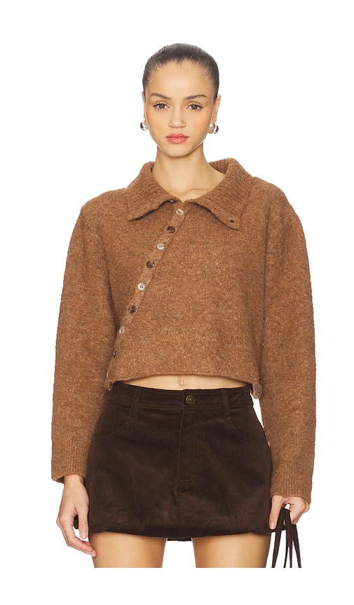 Zemeta Button Way Knit Cardigan