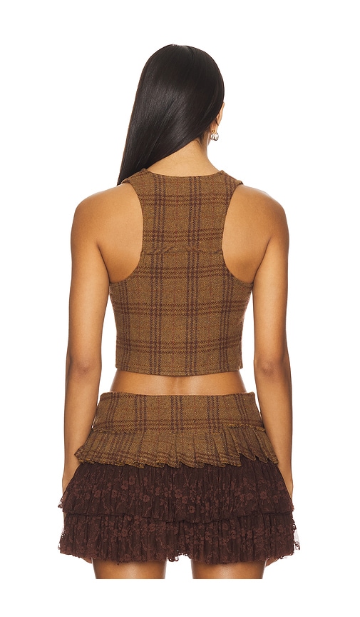  Zemeta Weste Rosette In Brown. Größe S. Also In M. 