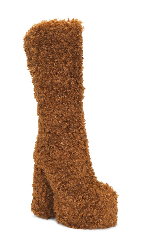 Shop Zemeta Teddy Boots In Brown