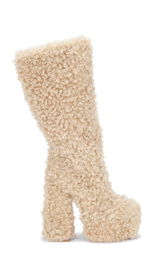 Zemeta Teddy Boots In Beige