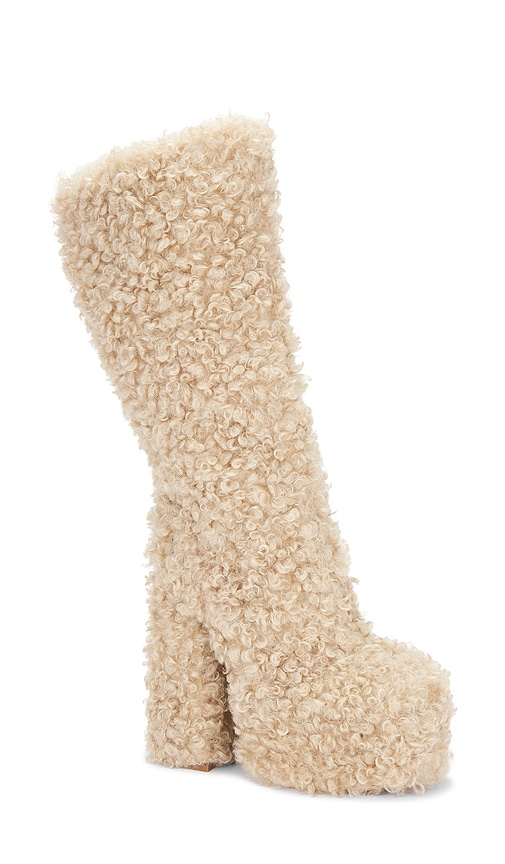 Zemeta Teddy Boots In Beige
