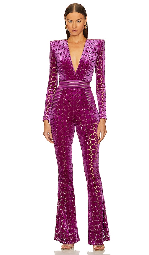 Zhivago Cavalier Jumpsuit in Magenta