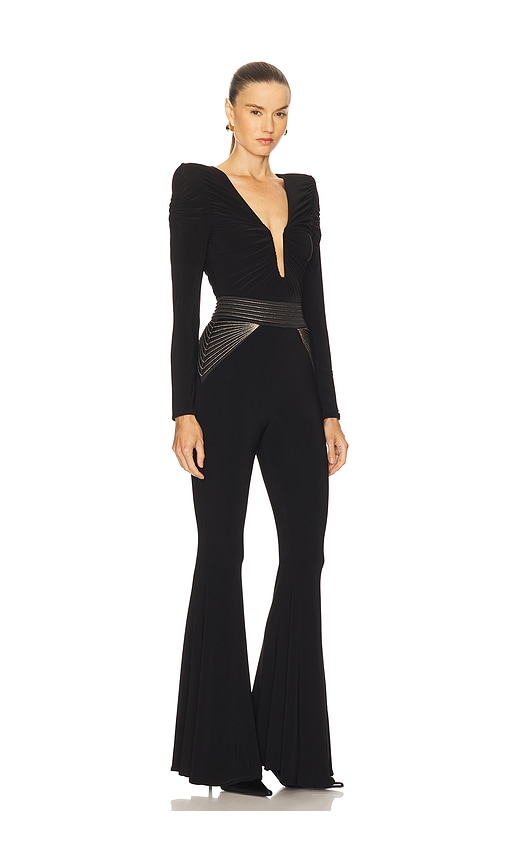 Zhivago Bloom Jumpsuit In Black