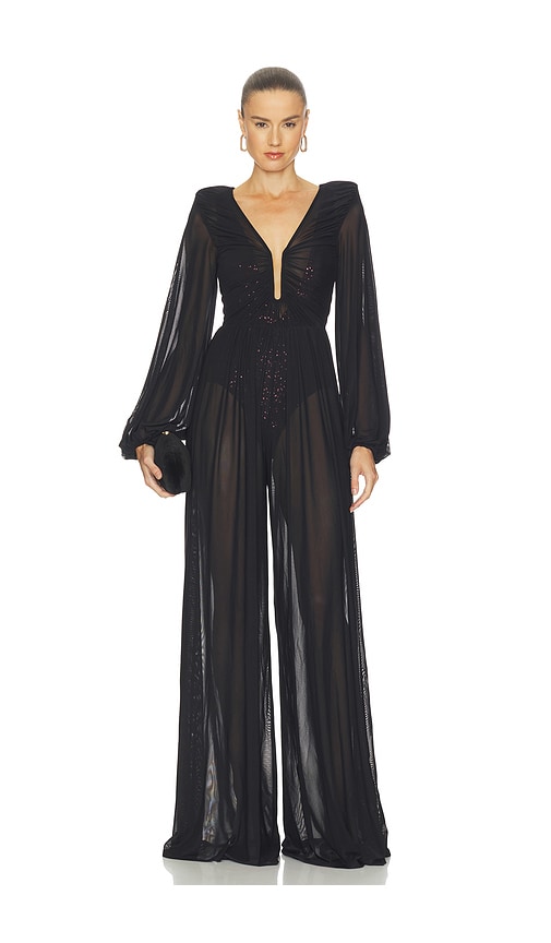 Zhivago He Loved Her 2 Pc Mesh Jumpsuit