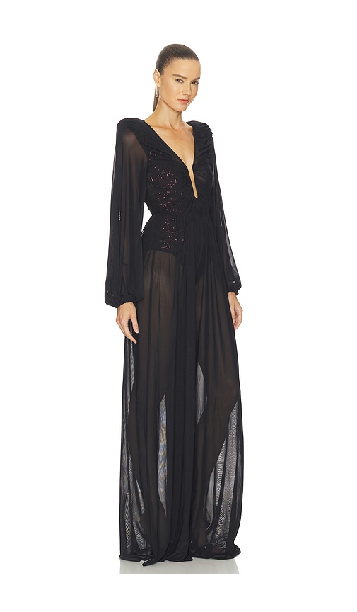 Zhivago He Loved Her 2 Pc Mesh Jumpsuit | Thumbnail 3