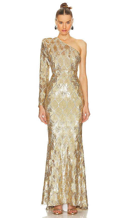 Zhivago Mean Streets Gown In Gold