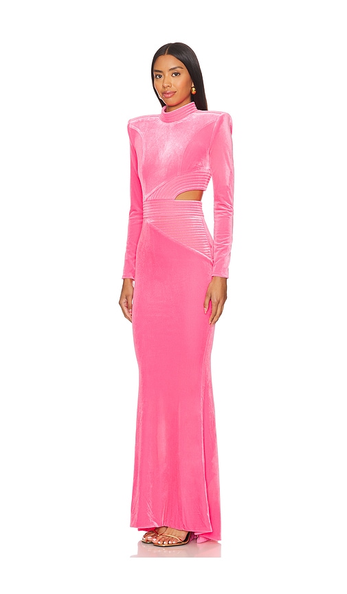ZHIVAGO MESSAGE TO LOVE VELVET GOWN