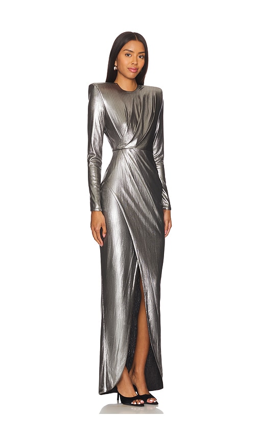 Shop Zhivago I Am The Business Gown In Gunmetal