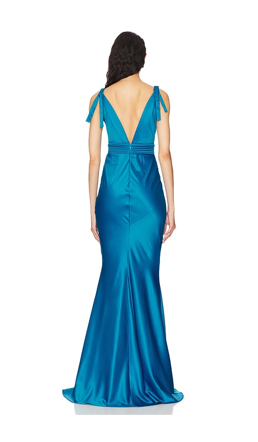  Zhivago Abendkleid In Blue. Größe 10. Also In 8. 