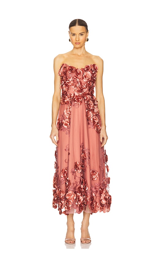 Aonia Dress in Rose. - size 8 (also in 0, 10, 12, 2, 4, 6)