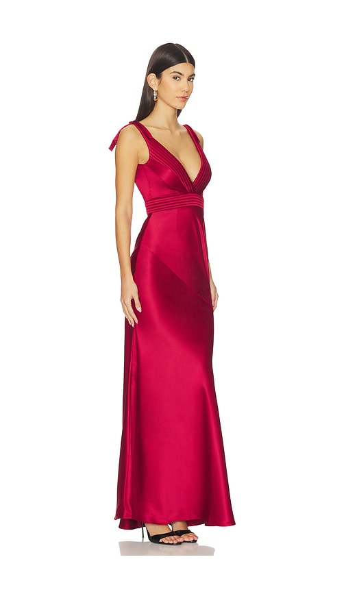 Zhivago Beloved Gown In Red