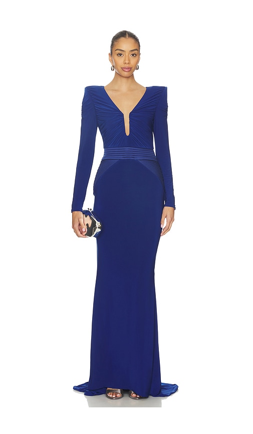 Zhivago The Bloom Gown In Blue