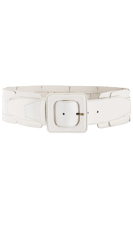 Square Link Wide Waist Belt