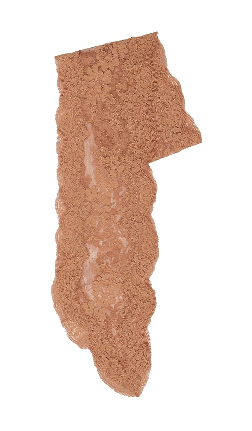  Zimmermann Accessoires Lace Neck In Peach. 