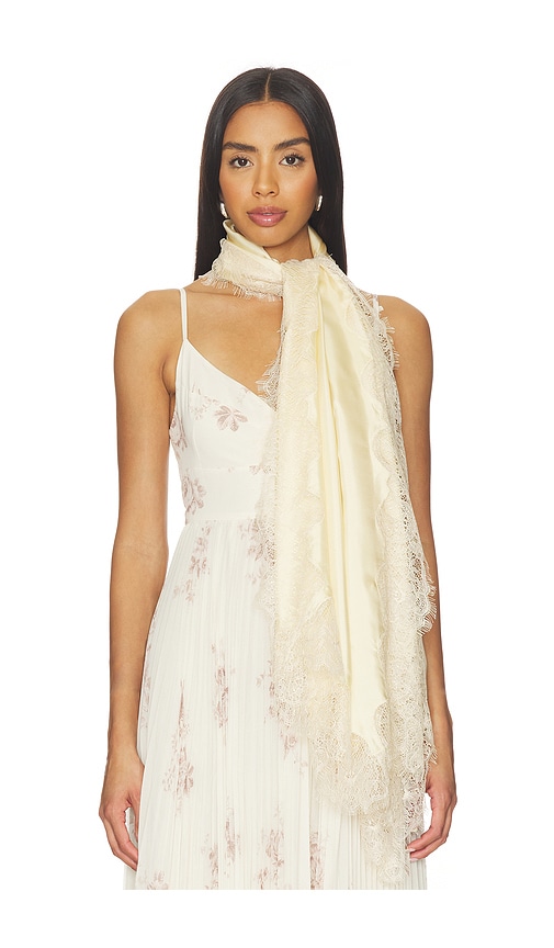 Zimmermann Lace Silk Stole Scarf