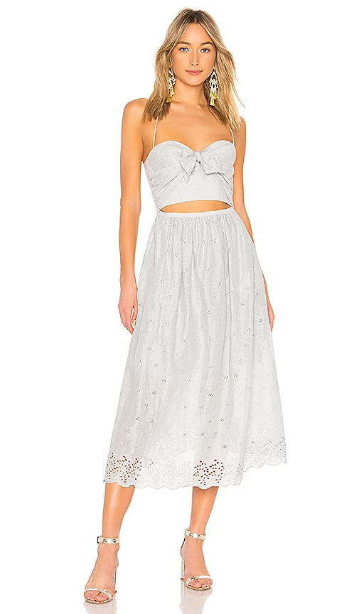 Zimmermann Iris Picnic Dress in Light Blue REVOLVE