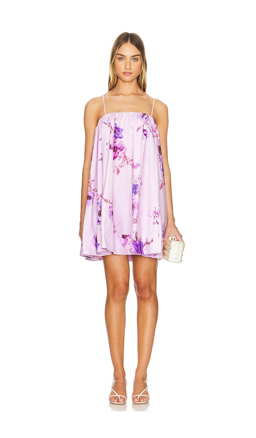 Lightburst Puff Mini Dress