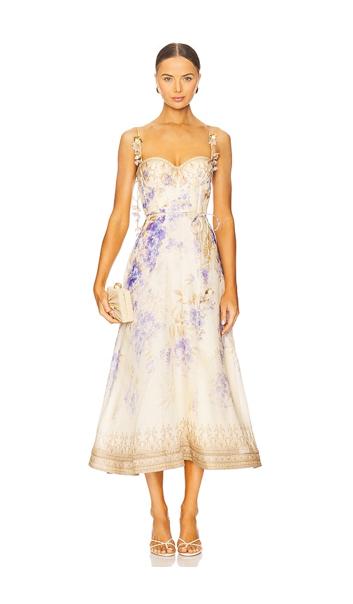Zimmermann Dawning Picnic Dress in Lilac Floral