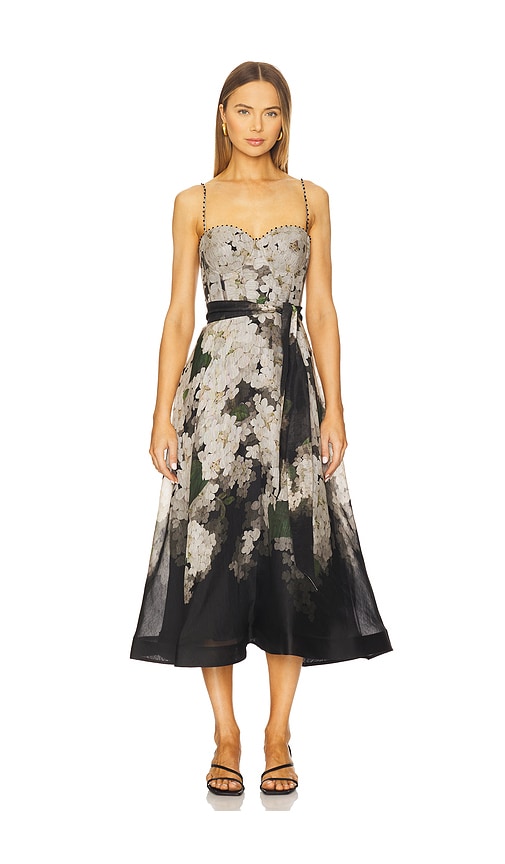 大特価 Zimmermann REVOLVE | Hydrangea Black in Dress Picnic Balance トップス