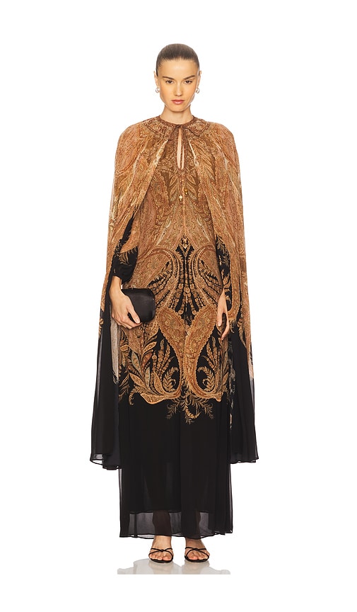 Zimmermann Caped Maxi Dress