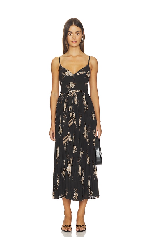 revolve black floral dress Floral Black Dress