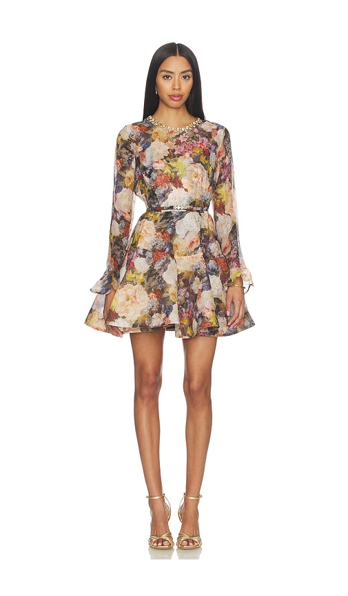 Alchemy Peplum Mini Dress