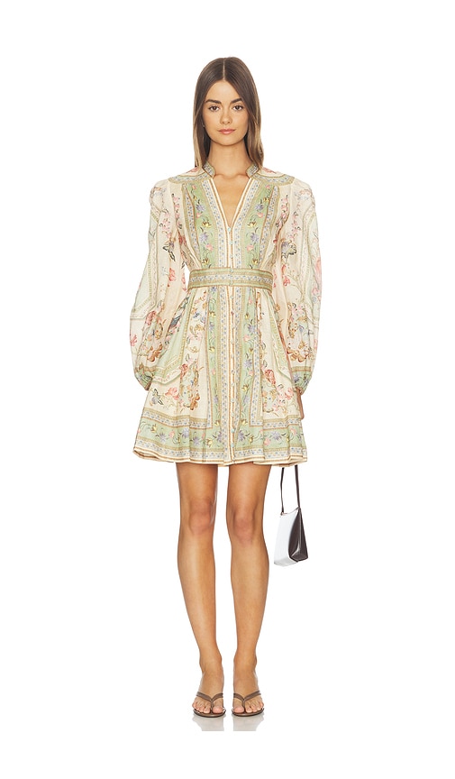 Zimmermann Roselight Plunge Mini Dress
