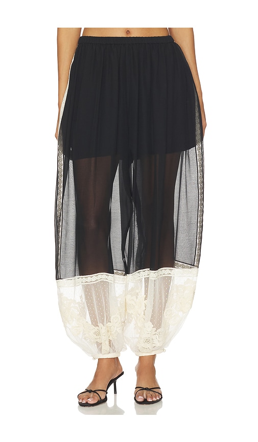 Zimmermann Roselight Harem Pant In Multi