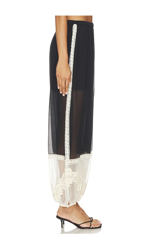  Zimmermann Roselight Harem Pant In Black. Size 1/s. Also In 2/m, 3/l. 