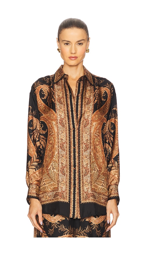 Relaxed Shirt in Black. - size 0/XS (also in 1/S, 2/M, 3/L, 4/XL) - Zimmermann - Modalova