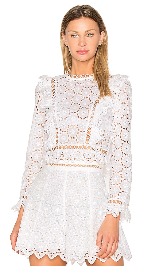 Zimmermann divinity outlet ruffle dress