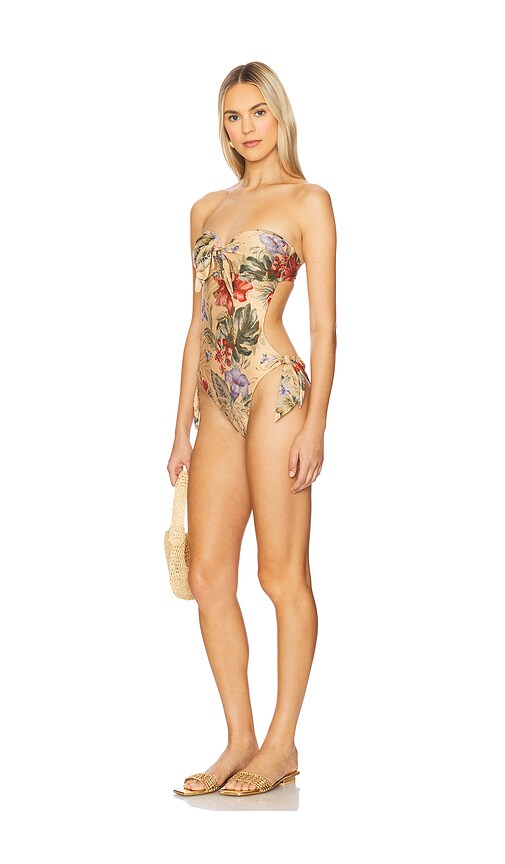 Coco Scarf Tie One Piece Swimsuit