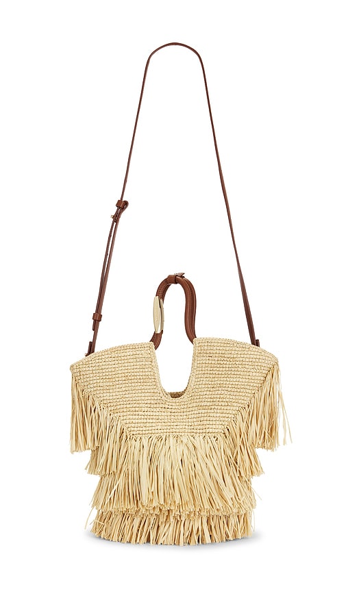 Zimmermann Goldentime Small Fringe Tote