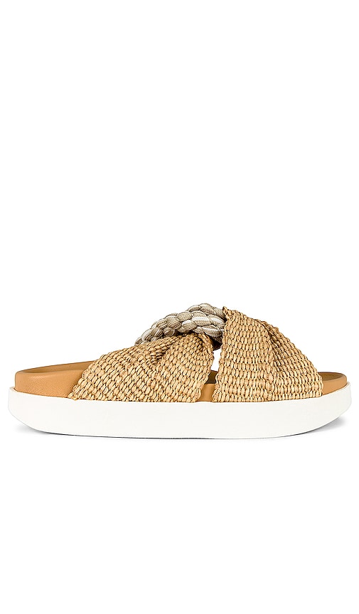 Zimmermann Interlock Rope Sandal in Camel | REVOLVE