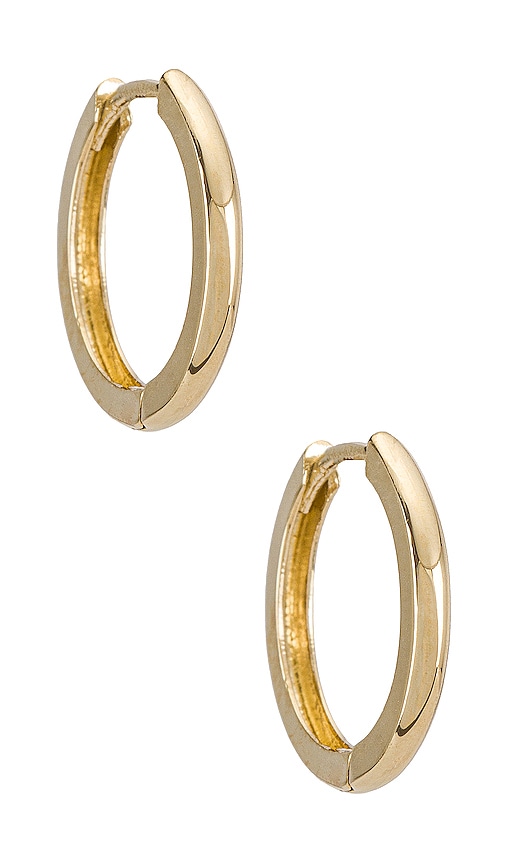 Zoe Lev 14k Gold Large Huggie Earrings in Gold REVOLVE